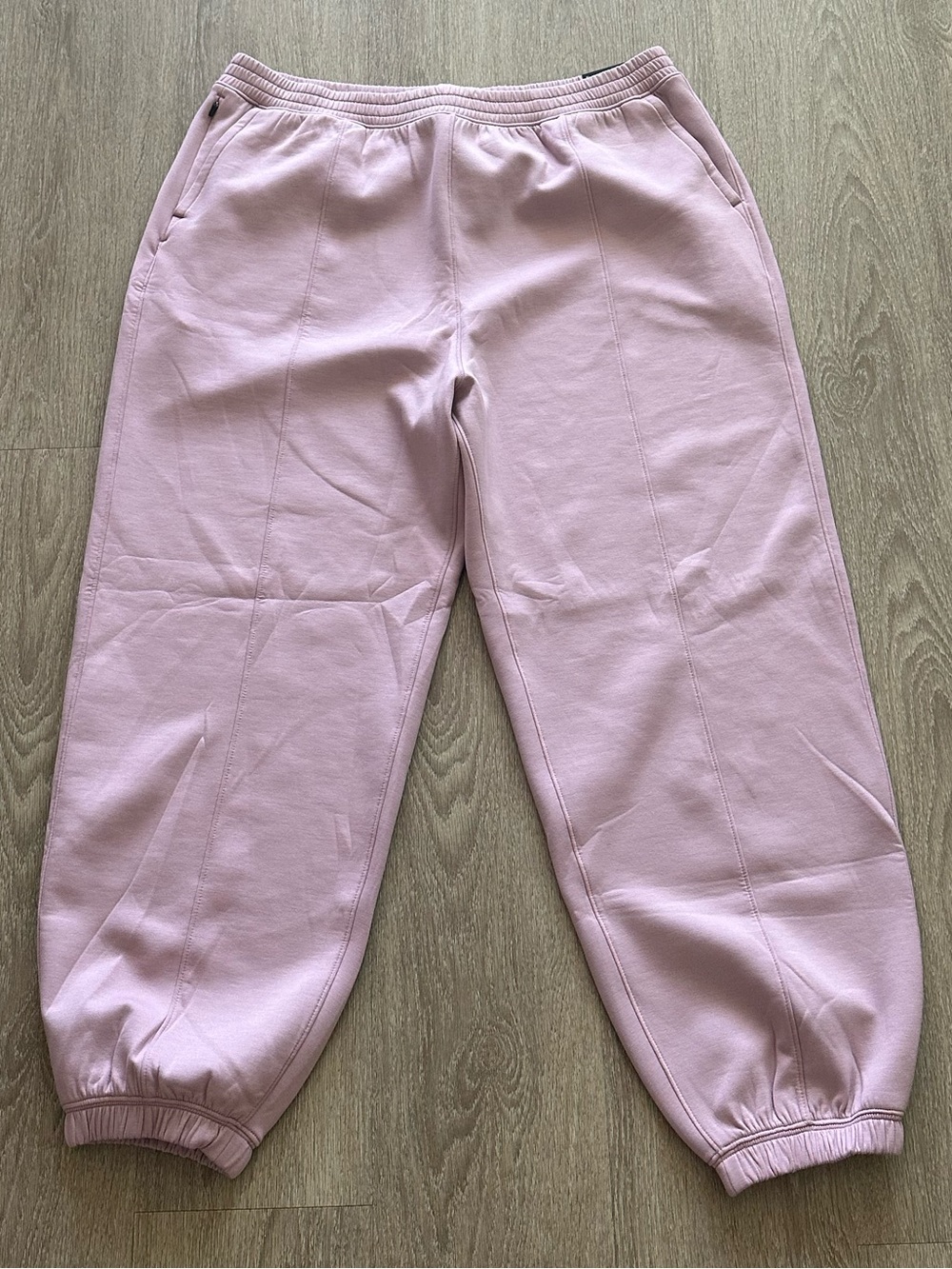 Abercrombie & Fitch Pink YPB neoKNIT Cinched Hem Sweatpants Joggers Size XL NWT - Picture 3 of 14